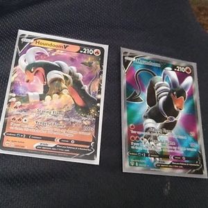 Houndoom V Lot of 2